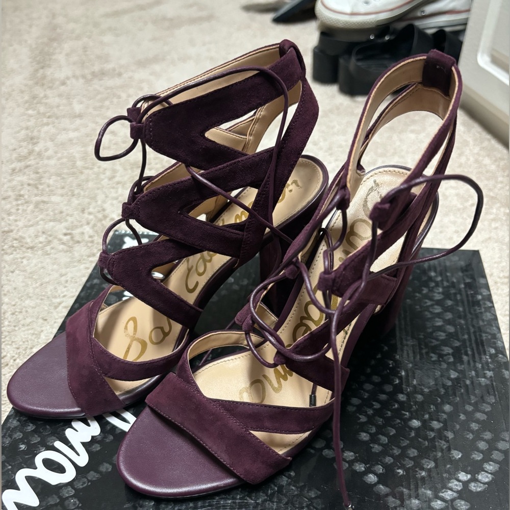 Women’s 8 Sam Edelman yardley berry heels